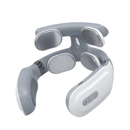 Smart Neck Massager with Heating Portable Electric Neck Massager for Pain Relief Simulation Pulse Massage 6.0 Home Health Care - StyleLab.