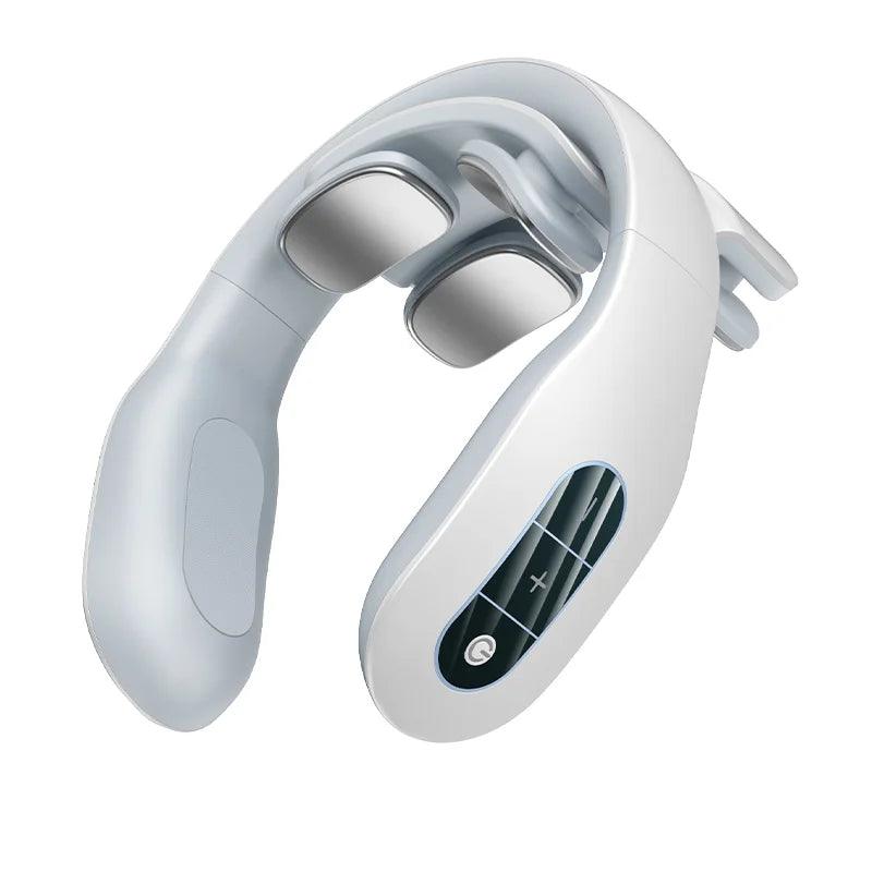 Smart Neck Massager with Heating Portable Electric Neck Massager for Pain Relief Simulation Pulse Massage 6.0 Home Health Care - StyleLab.