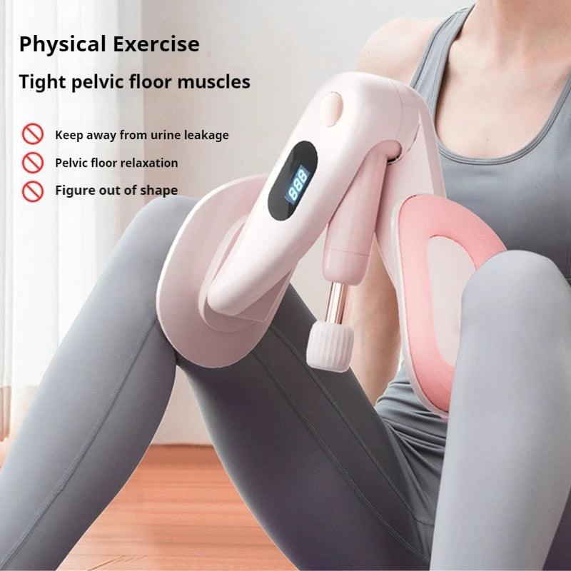 Gym equipment Pelvic floor muscle counting training and repair device for slimming leg,hip adductor and leg clamp equipment - StyleLab.