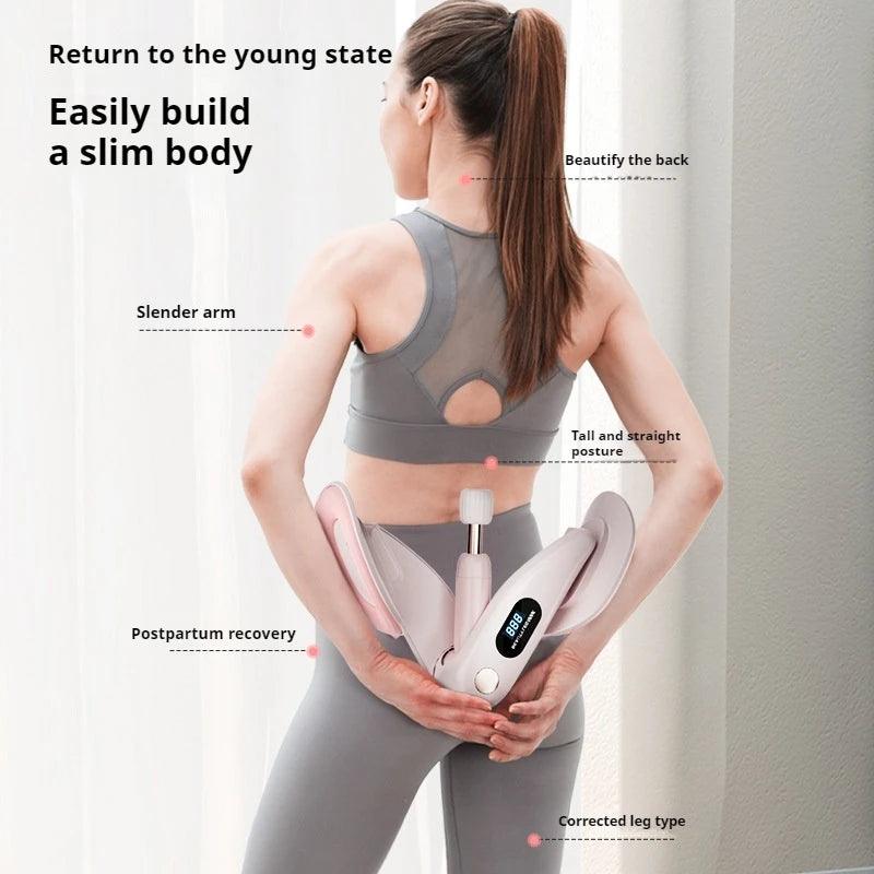 Gym equipment Pelvic floor muscle counting training and repair device for slimming leg,hip adductor and leg clamp equipment - StyleLab.