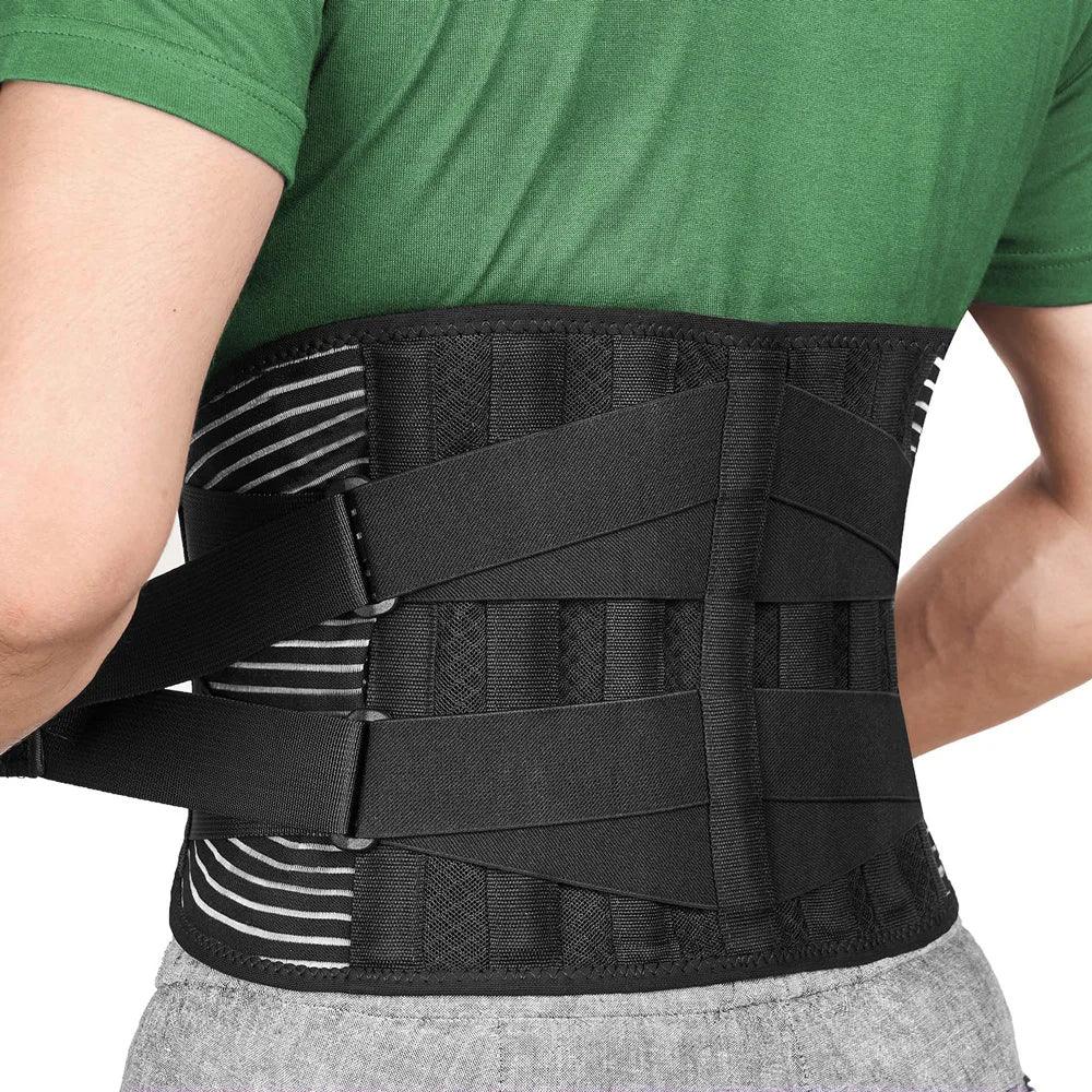 Hot sale Back Braces Waist Belt Men Women Work Lower Back Pain Relief Breathable Anti-skid Spine Lumbar Support Belt - StyleLab.